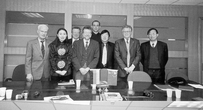 Beijing 2003: Das "Olympiateam" verhandelt erste P
